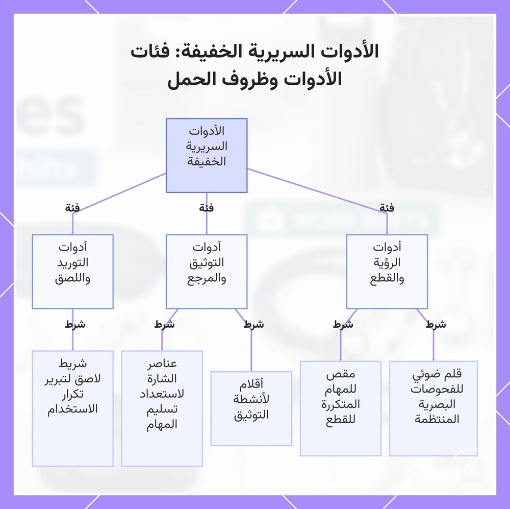 الأدوات السريرية الخفيفة: فئات الأدوات وظروف الحمل