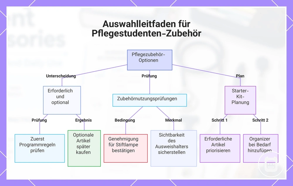 Auswahlleitfaden für Pflegestudenten-Zubehör