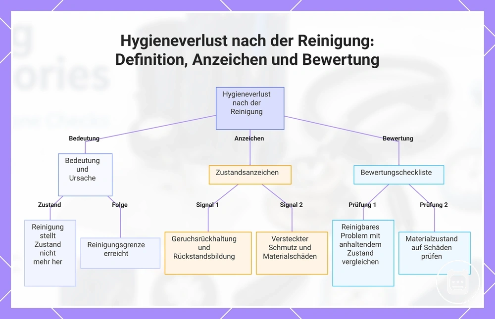 Hygieneverlust nach der Reinigung: Definition, Anzeichen und Bewertung