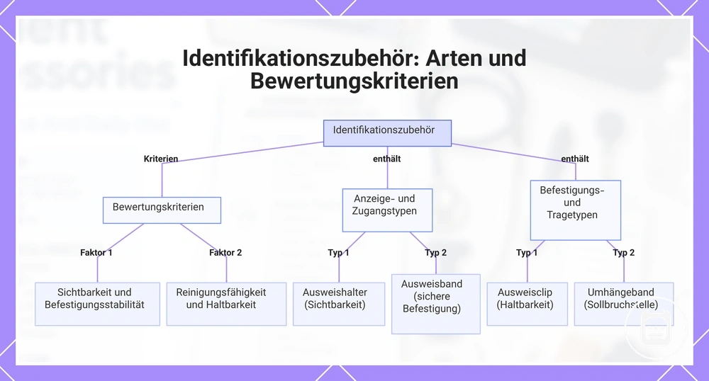Identifikationszubehör: Arten und Bewertungskriterien