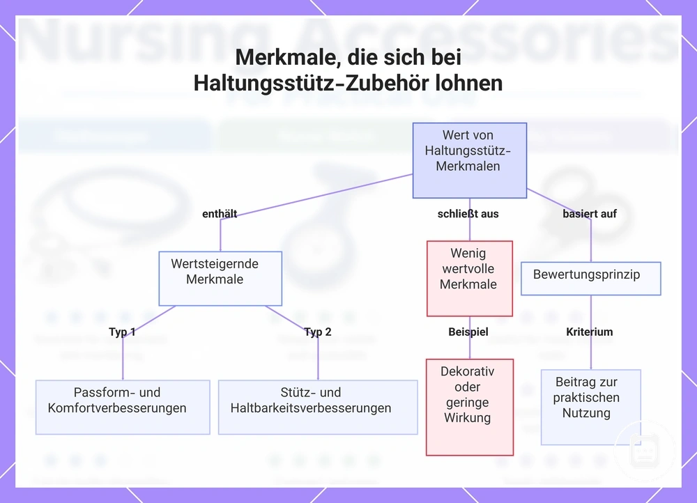 Merkmale, die sich bei Haltungsstütz-Zubehör lohnen
