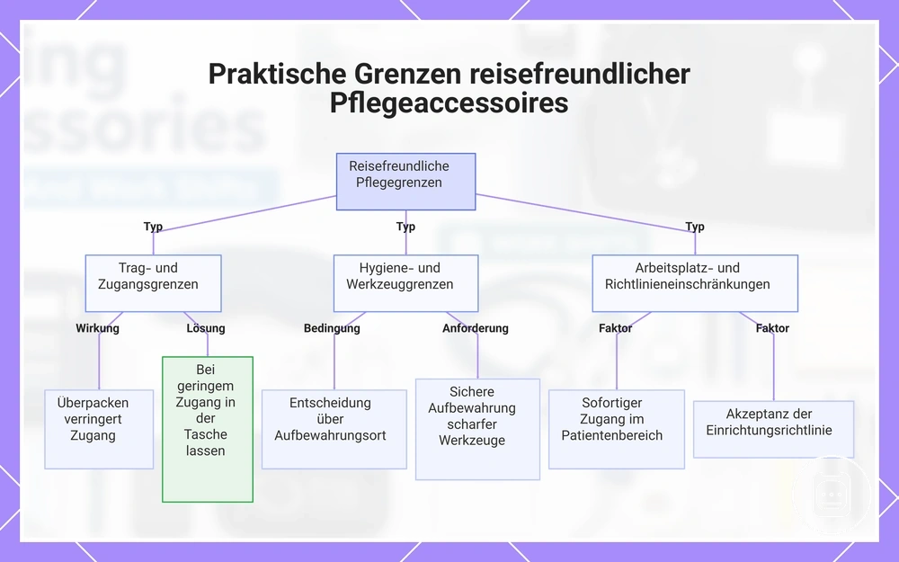 Praktische Grenzen reisefreundlicher Pflegeaccessoires