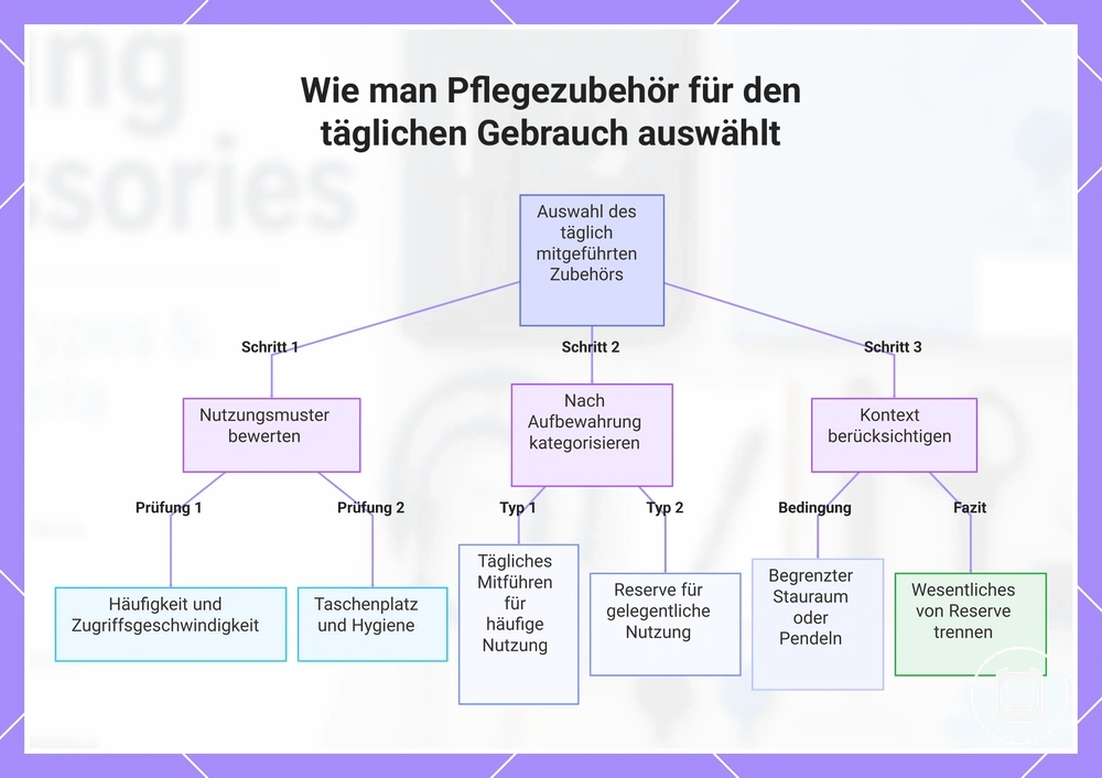 Wie man Pflegezubehör für den täglichen Gebrauch auswählt