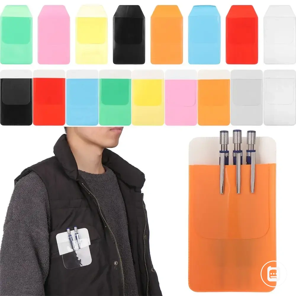 Colorful PVC pocket pen pouch for doctors and nurses