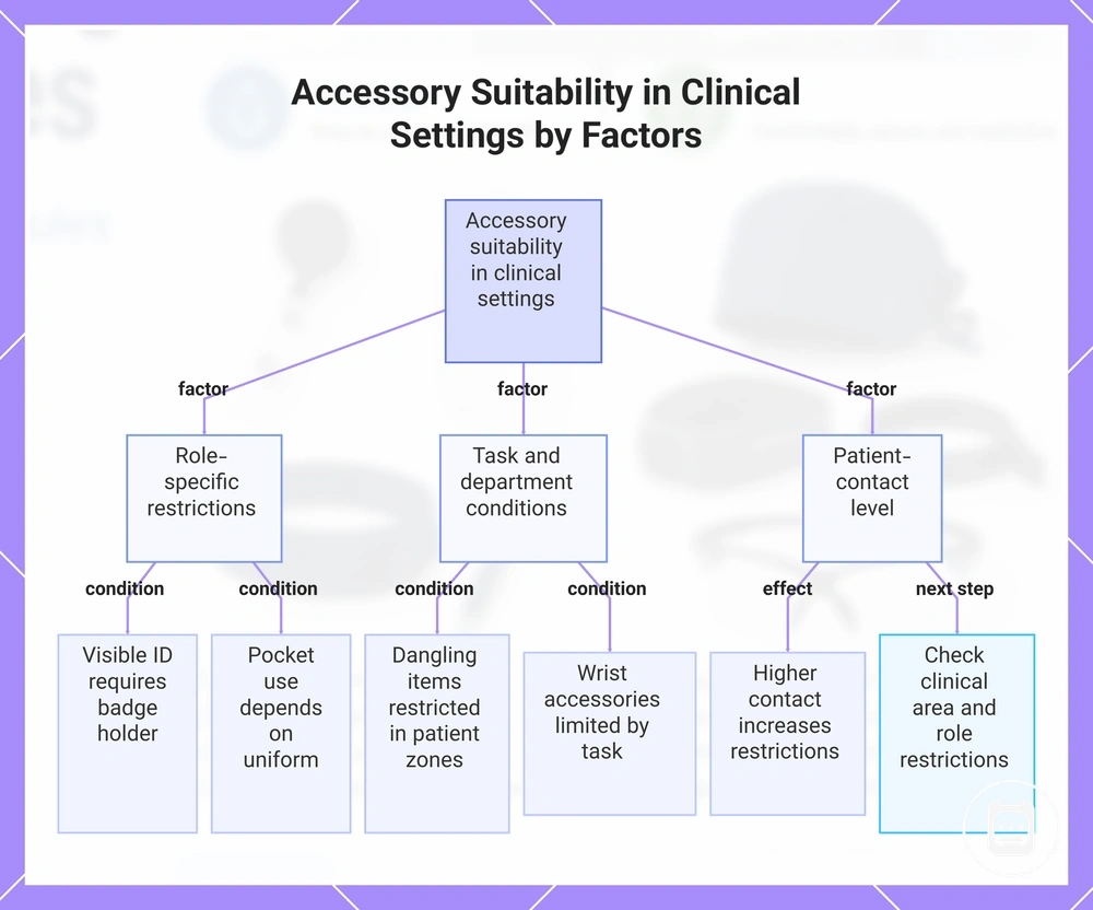Accessory Suitability in Clinical Settings by Factors