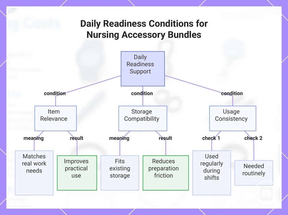 Daily Readiness Conditions for Nursing Accessory Bundles