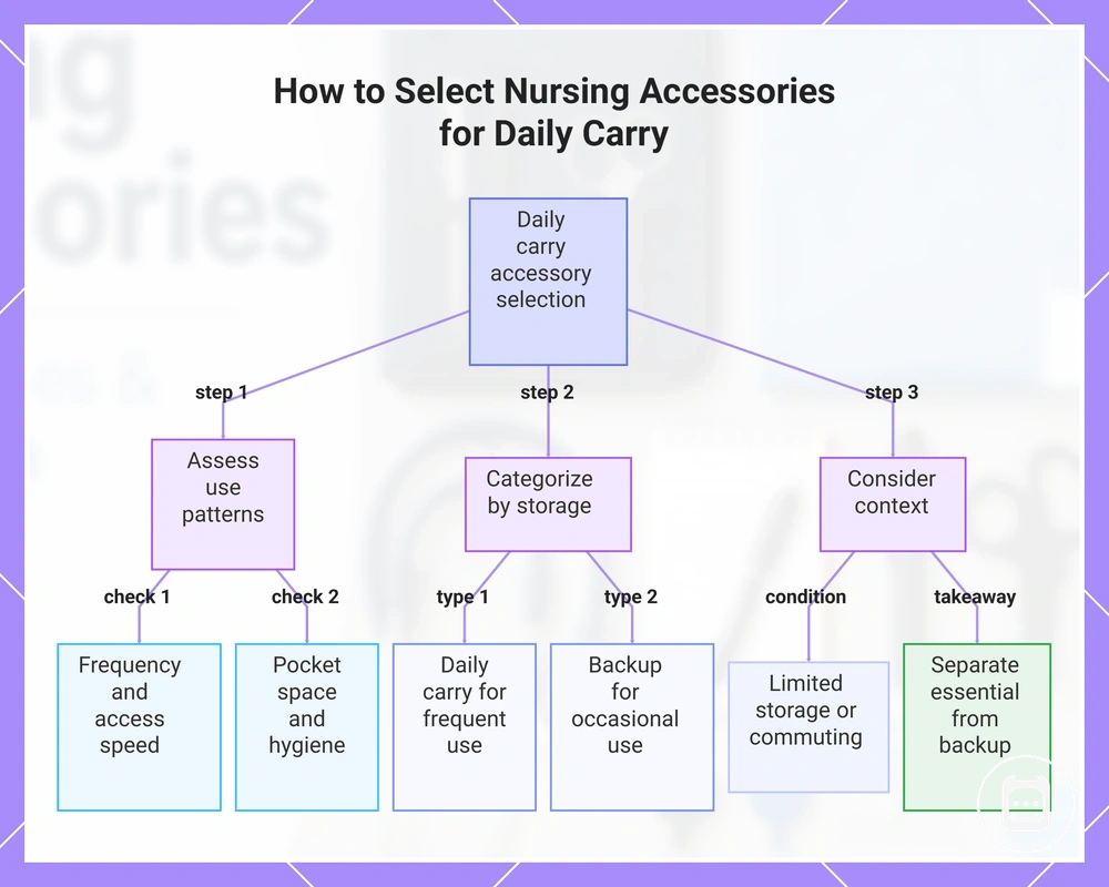 How to Select Nursing Accessories for Daily Carry