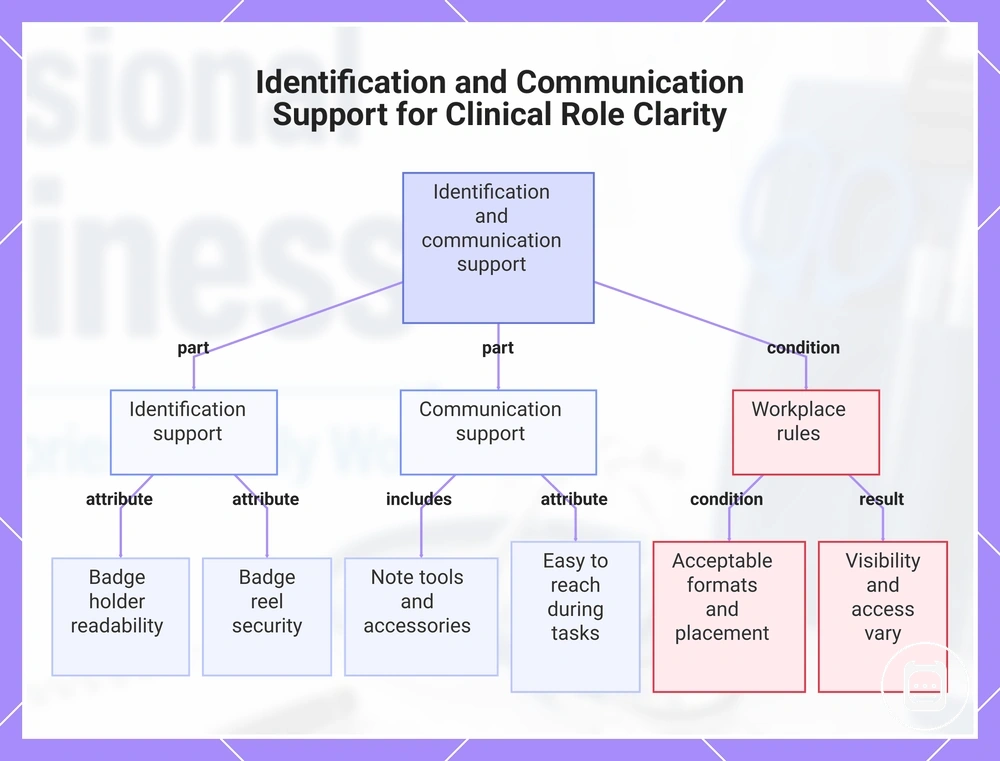 Identification and Communication Support for Clinical Role Clarity