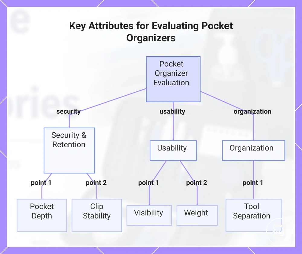 Key Attributes for Evaluating Pocket Organizers