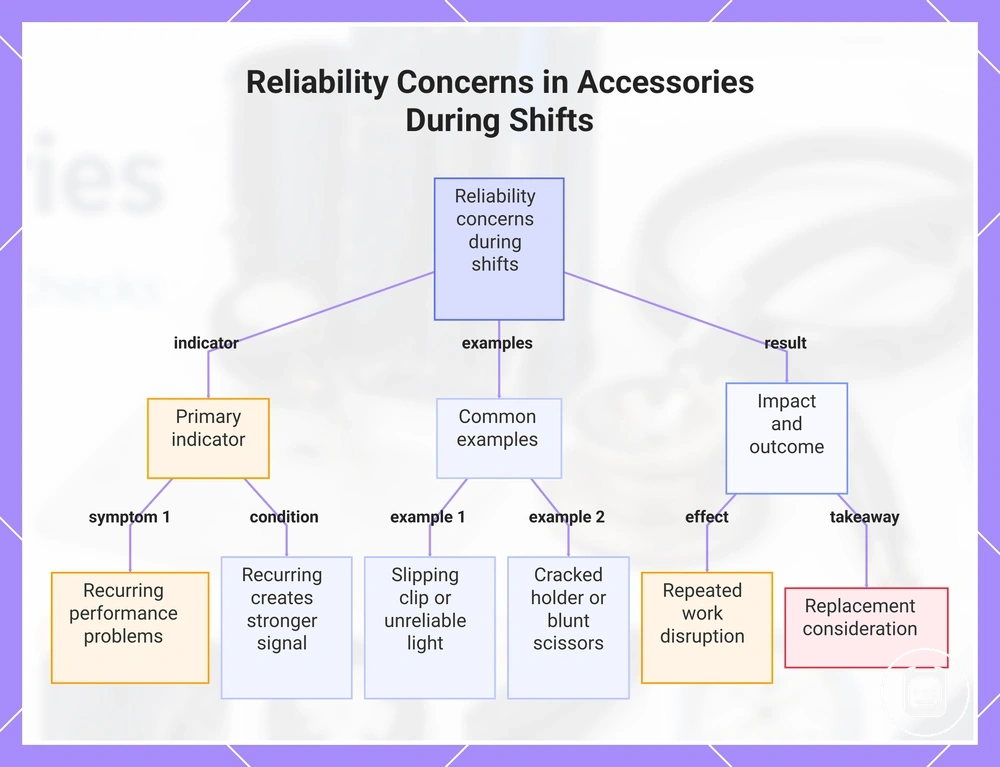 Reliability Concerns in Accessories During Shifts