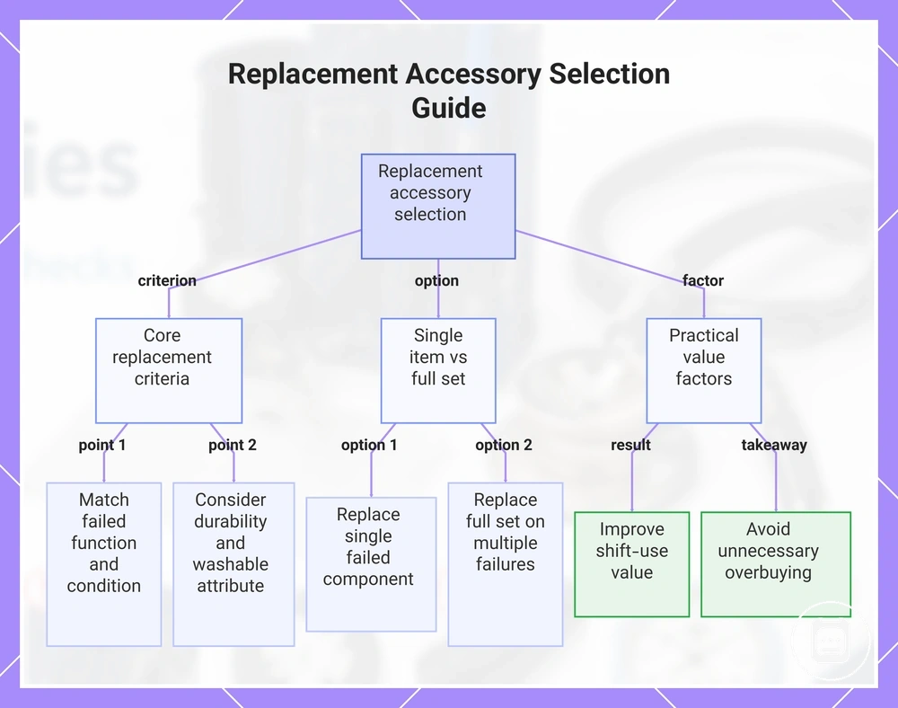 Replacement Accessory Selection Guide