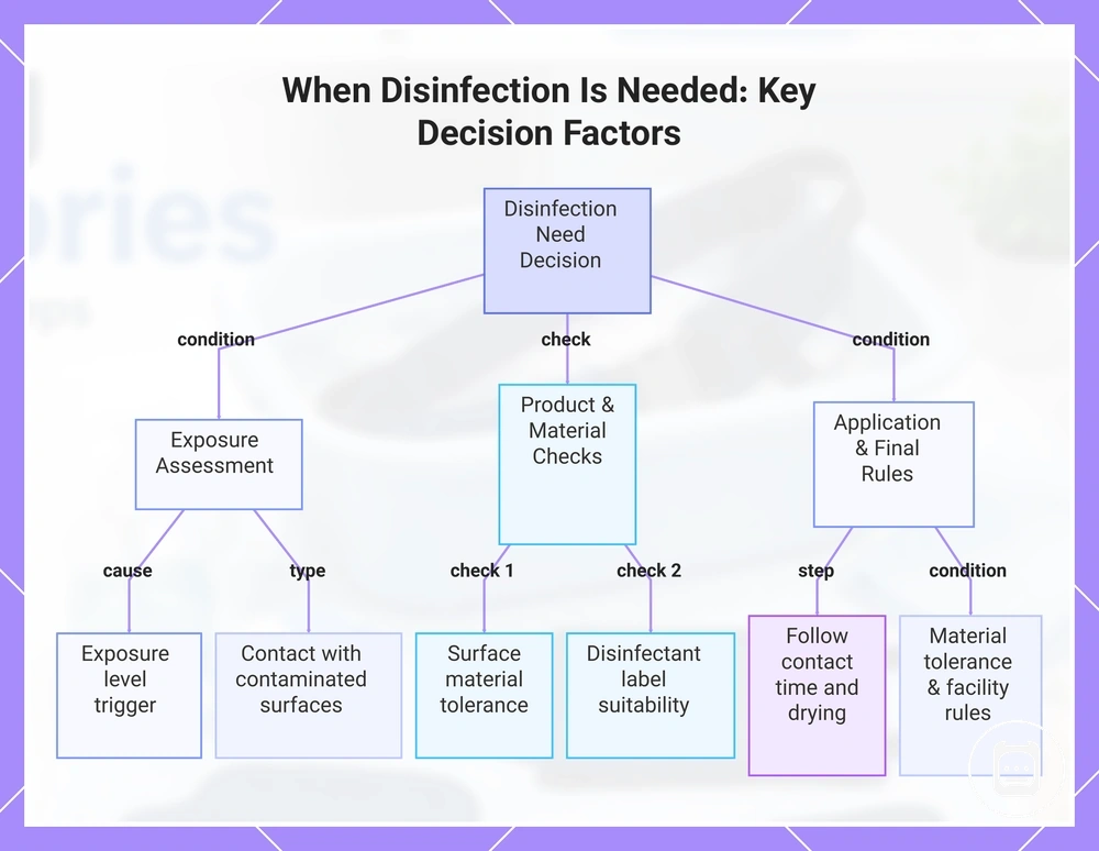 When Disinfection Is Needed: Key Decision Factors