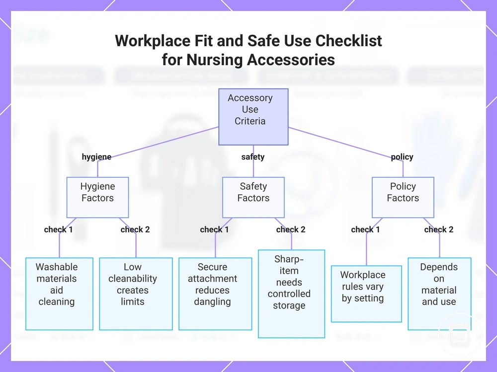 Workplace Fit and Safe Use Checklist for Nursing Accessories
