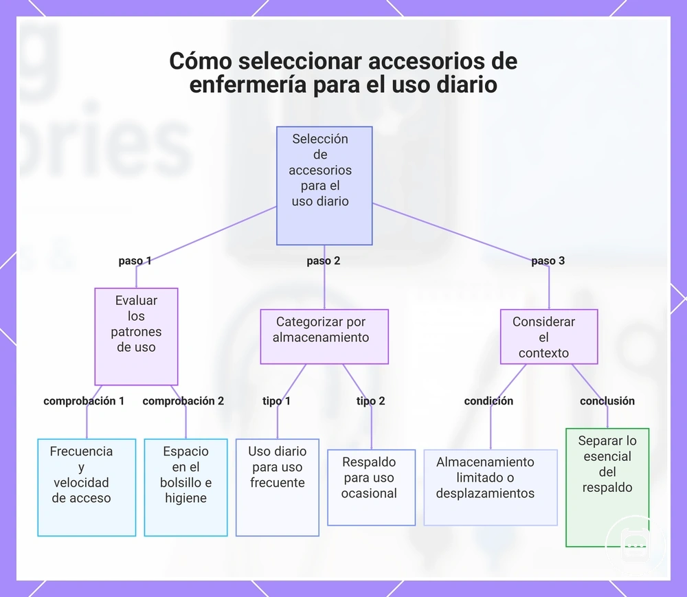 Cómo seleccionar accesorios de enfermería para el uso diario