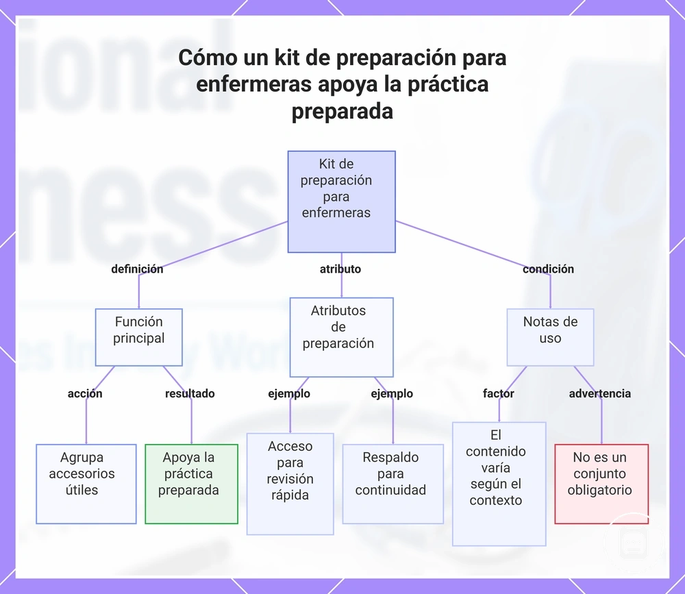 Cómo un kit de preparación para enfermeras apoya la práctica preparada