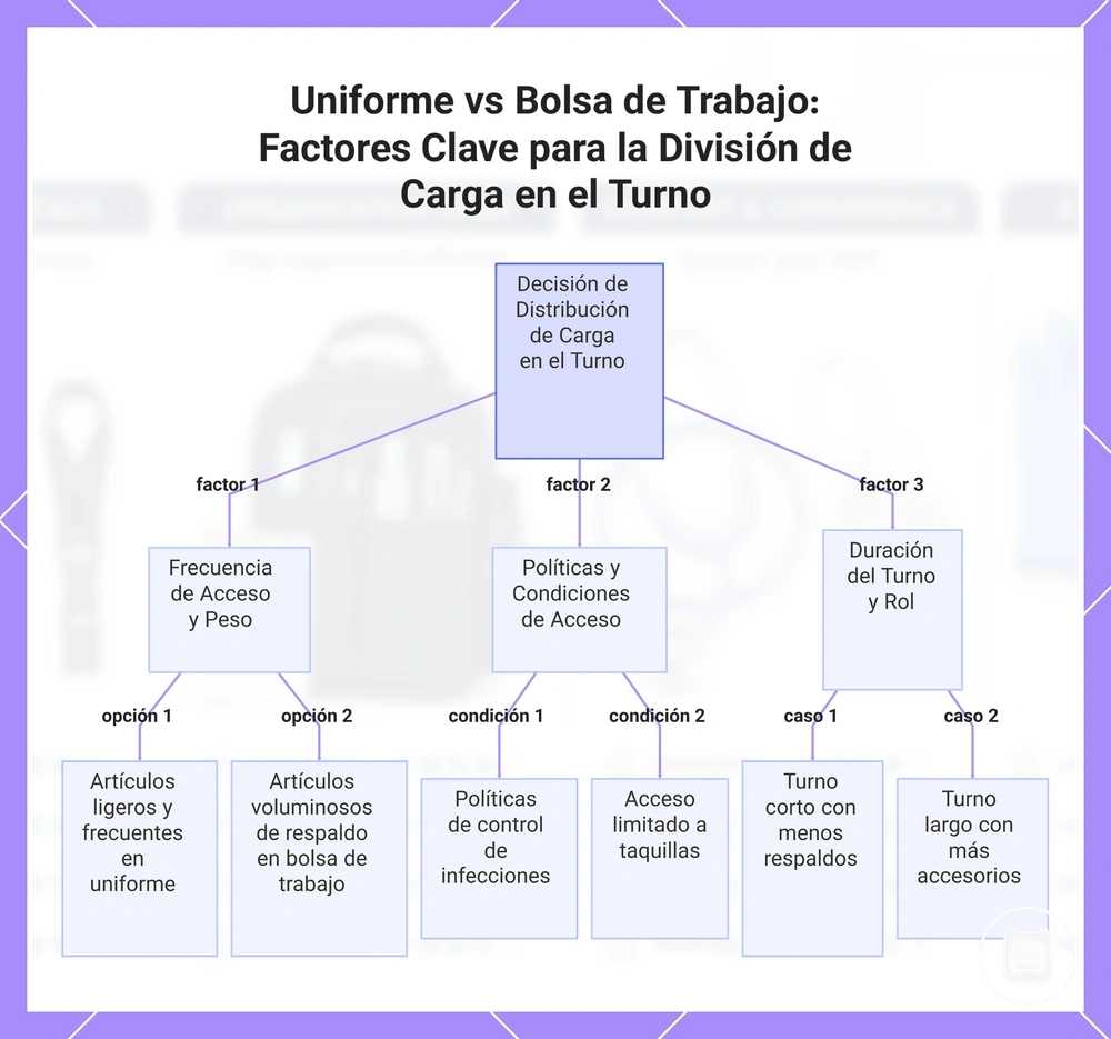 Uniforme vs Bolsa de Trabajo: Factores Clave para la División de Carga en el Turno