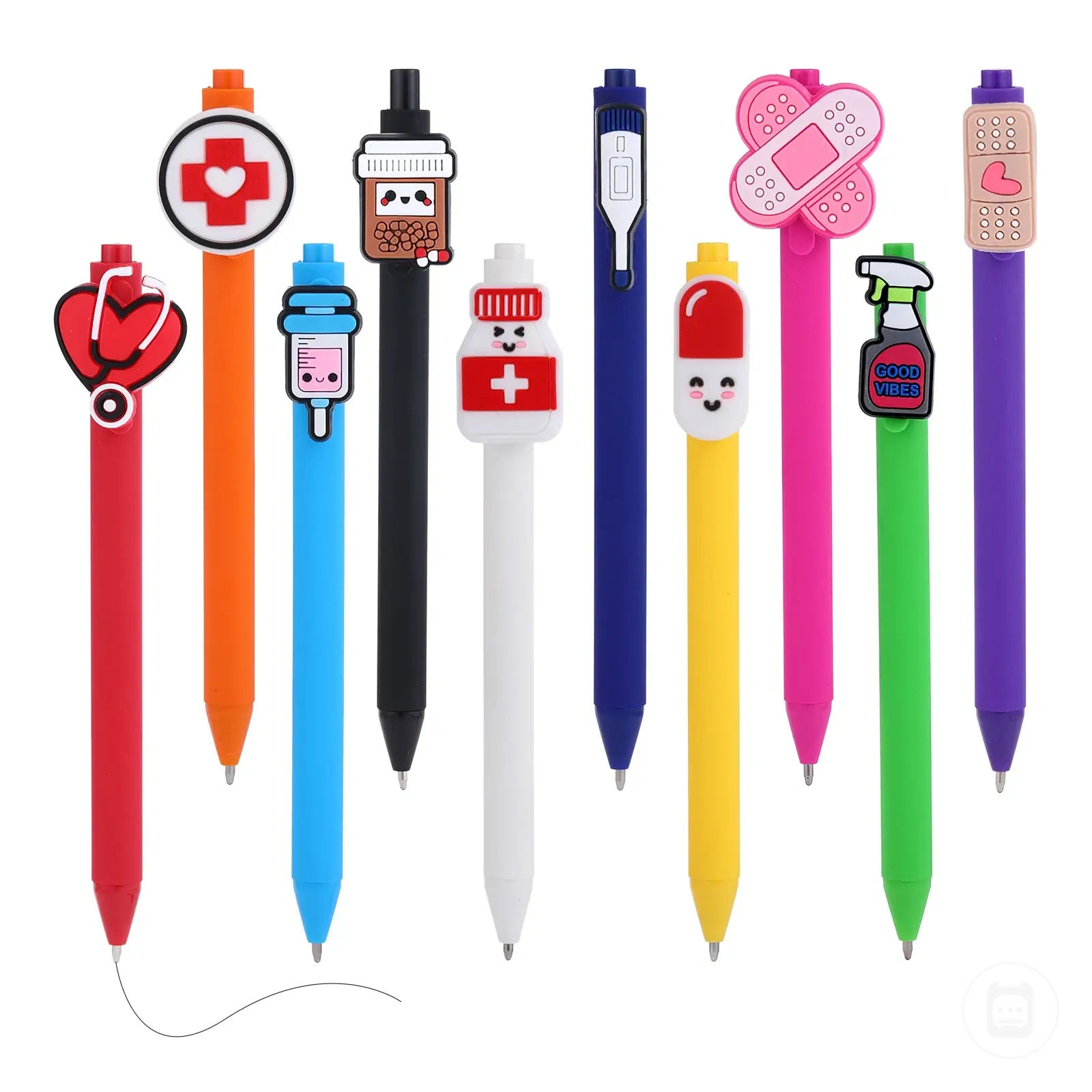 Set de stylos infirmiers pour notes de travail et usage quotidien