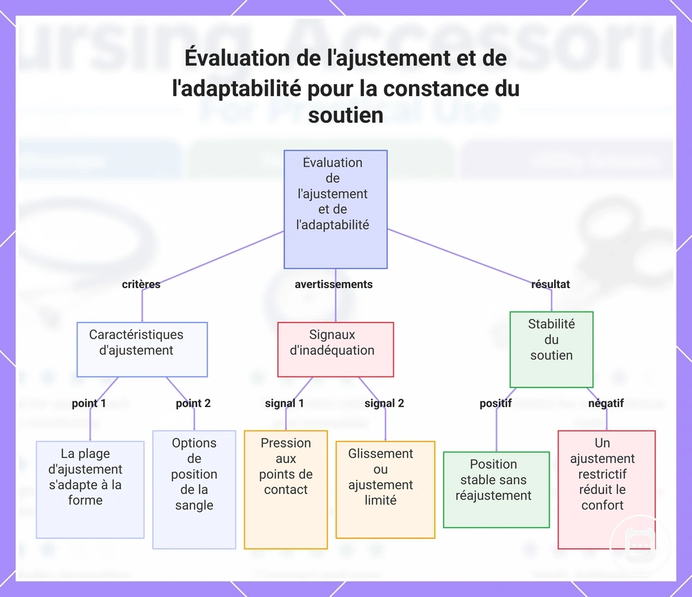 Évaluation de l'ajustement et de l'adaptabilité pour la constance du soutien
