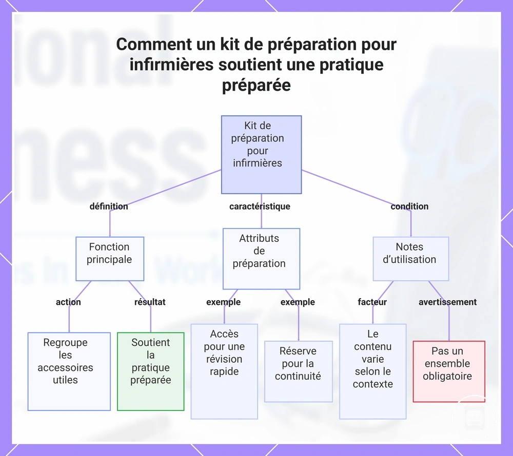 Comment un kit de préparation pour infirmières soutient une pratique préparée