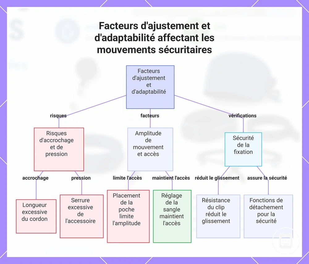 Facteurs d'ajustement et d'adaptabilité affectant les mouvements sécuritaires