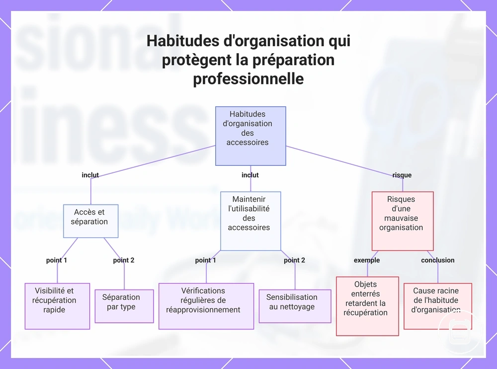 Habitudes d'organisation qui protègent la préparation professionnelle