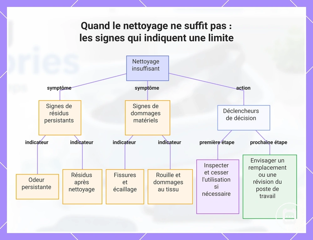 Quand le nettoyage ne suffit pas : les signes qui indiquent une limite
