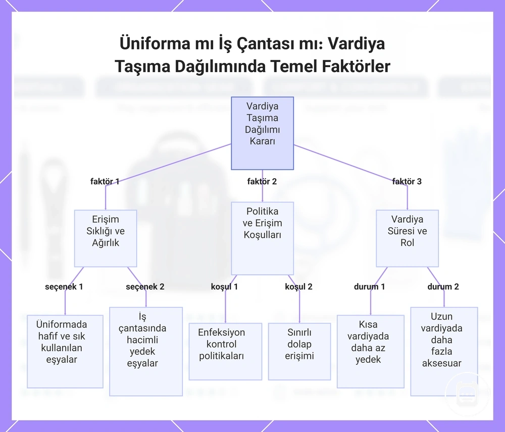 Üniforma mı İş Çantası mı: Vardiya Taşıma Dağılımında Temel Faktörler