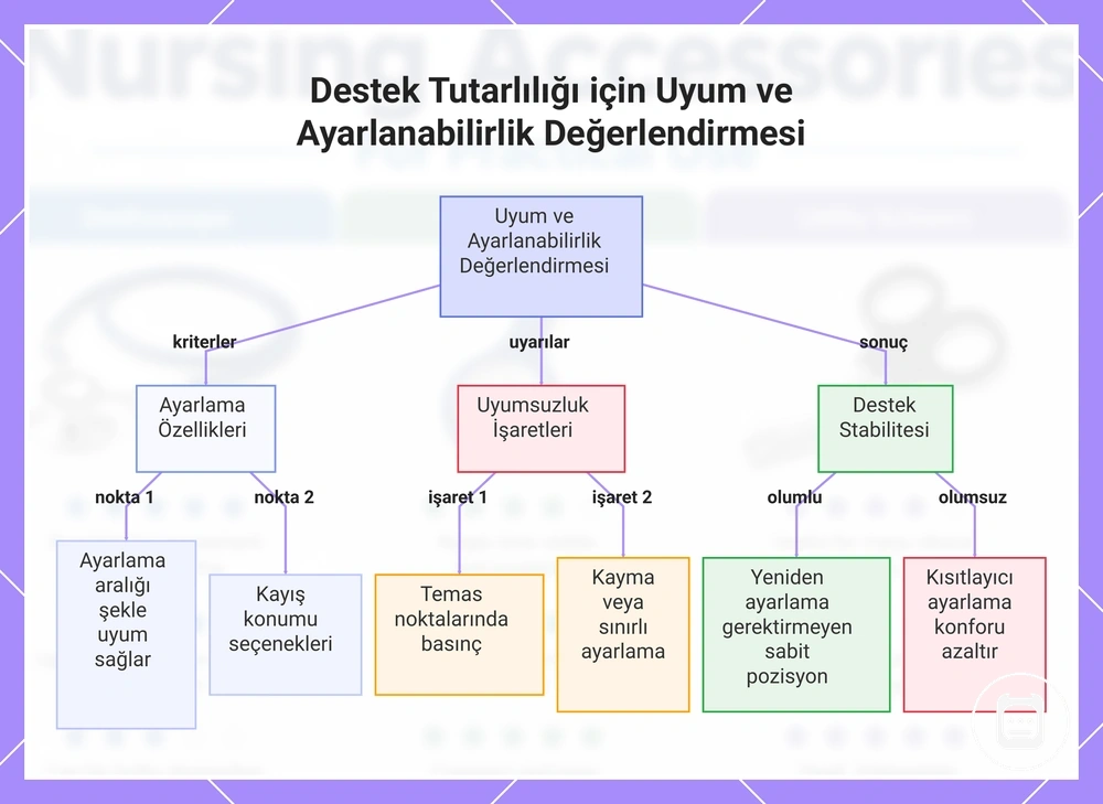 Destek Tutarlılığı için Uyum ve Ayarlanabilirlik Değerlendirmesi