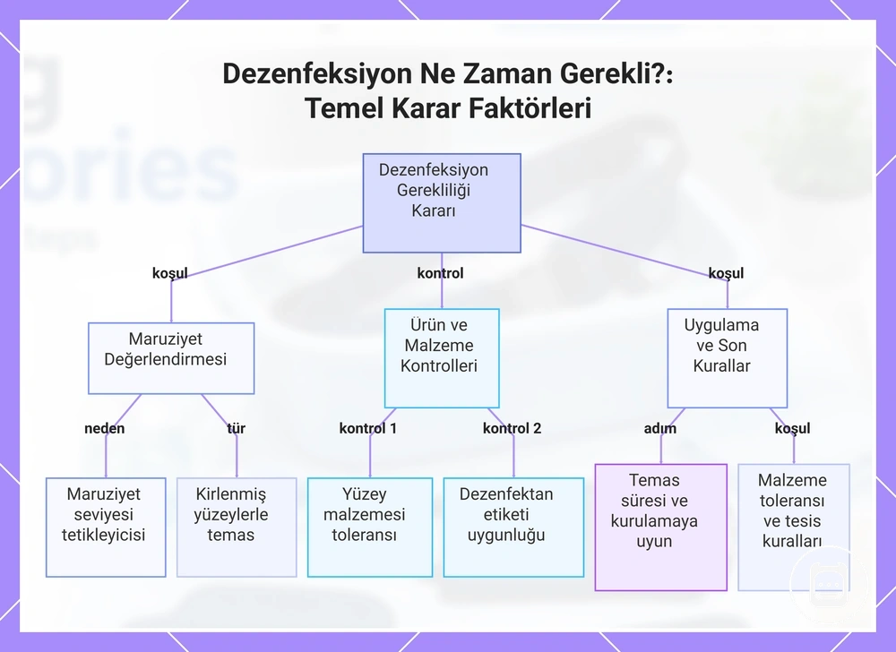 Dezenfeksiyon Ne Zaman Gerekli?: Temel Karar Faktörleri