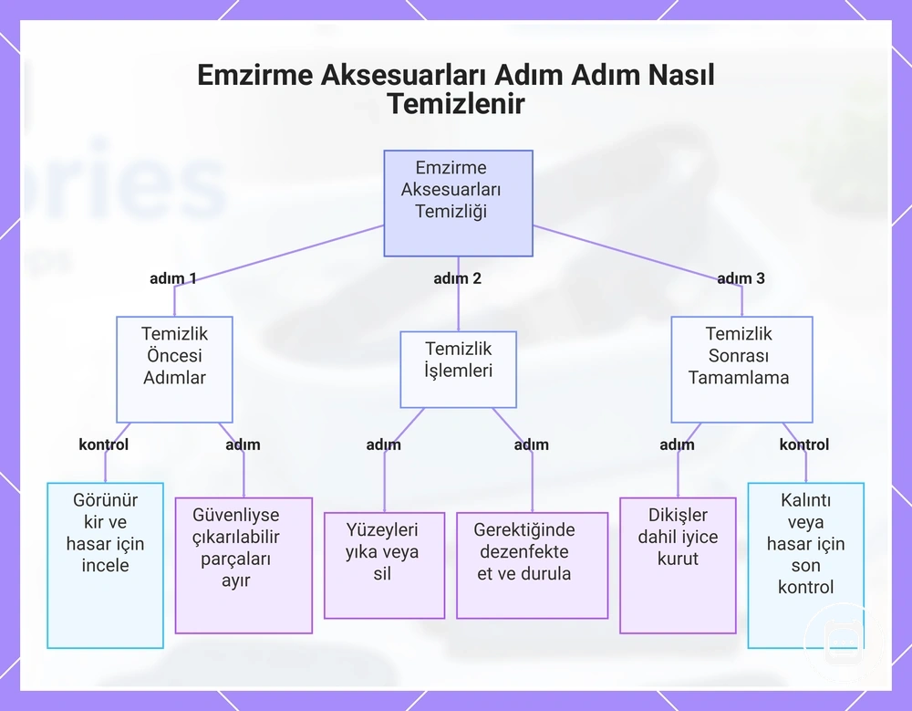 Emzirme Aksesuarları Adım Adım Nasıl Temizlenir