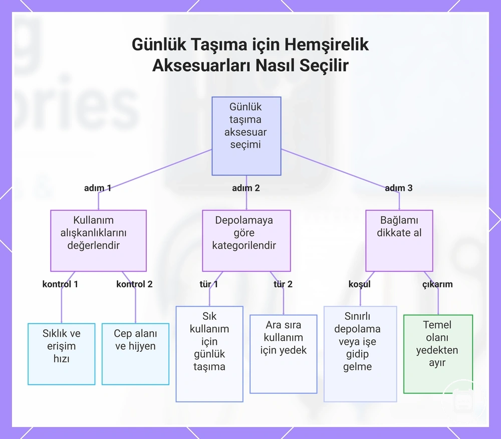 Günlük Taşıma için Hemşirelik Aksesuarları Nasıl Seçilir