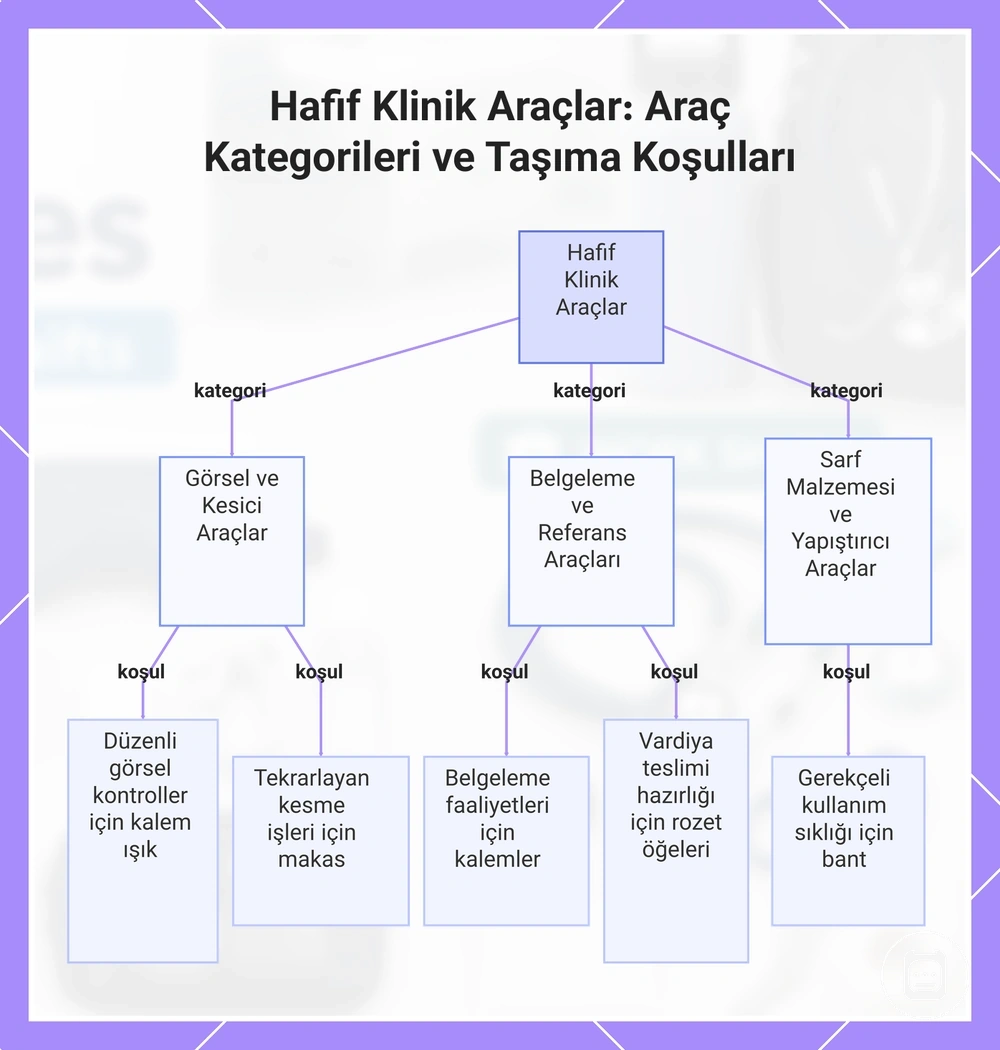 Hafif Klinik Araçlar: Araç Kategorileri ve Taşıma Koşulları