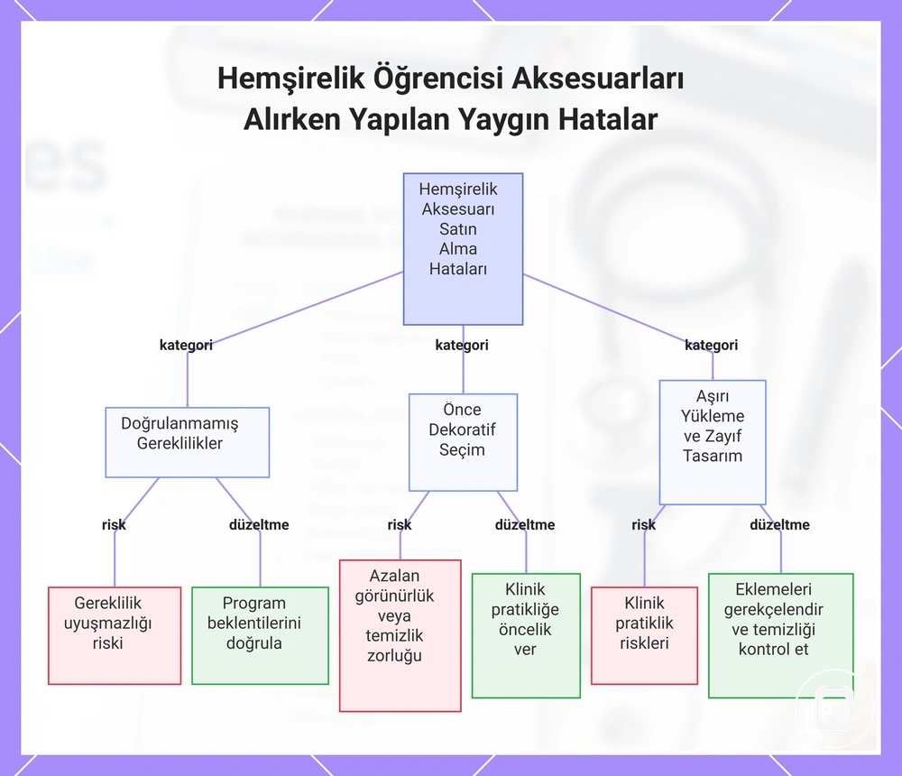 Hemşirelik Öğrencisi Aksesuarları Alırken Yapılan Yaygın Hatalar
