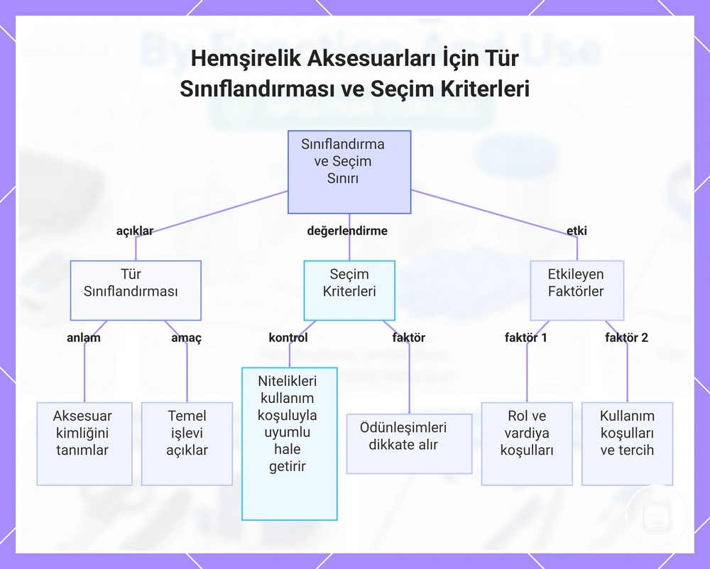 Hemşirelik Aksesuarları İçin Tür Sınıflandırması ve Seçim Kriterleri