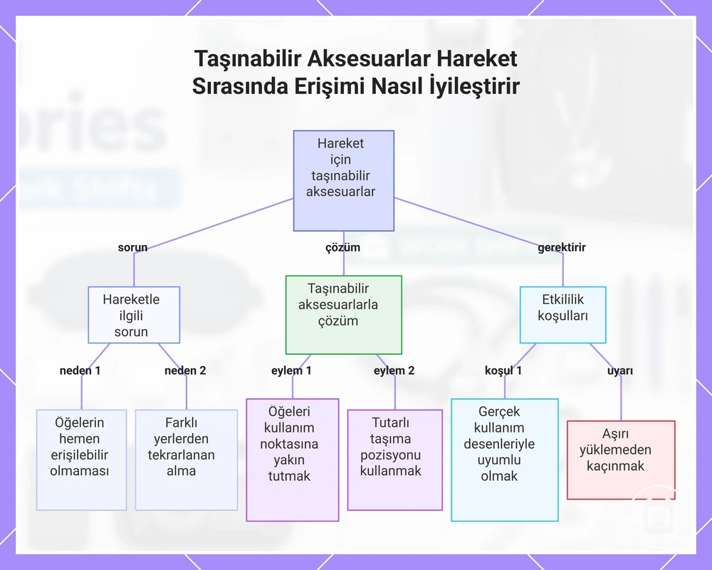 Taşınabilir Aksesuarlar Hareket Sırasında Erişimi Nasıl İyileştirir