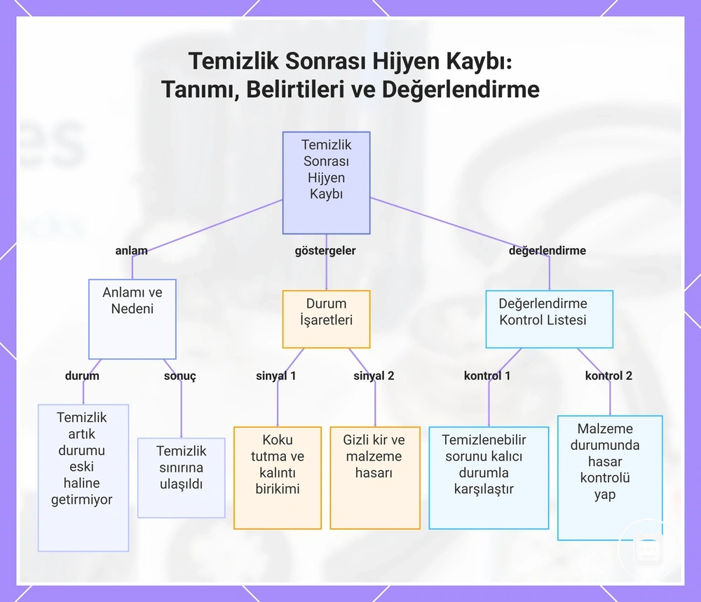 Temizlik Sonrası Hijyen Kaybı: Tanımı, Belirtileri ve Değerlendirme