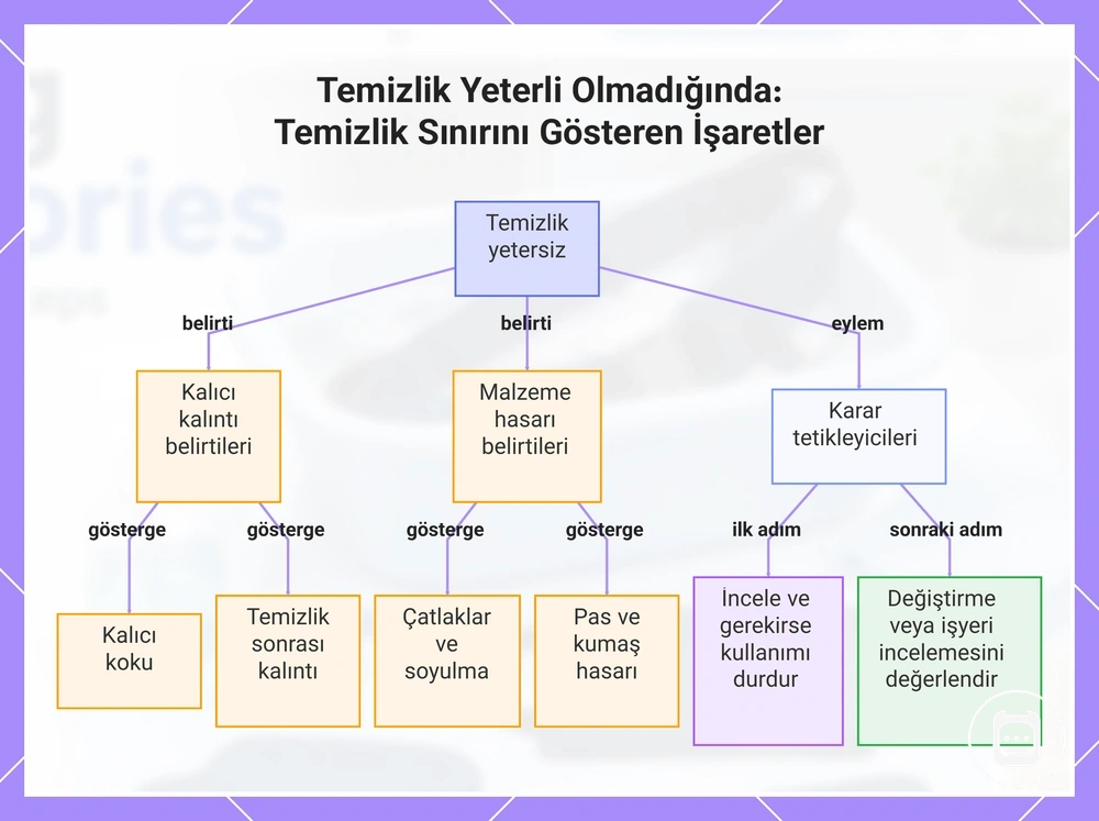 Temizlik Yeterli Olmadığında: Temizlik Sınırını Gösteren İşaretler