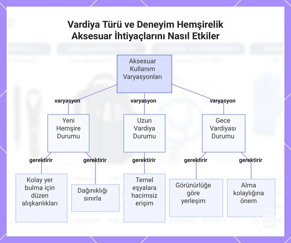 Vardiya Türü ve Deneyim Hemşirelik Aksesuar İhtiyaçlarını Nasıl Etkiler