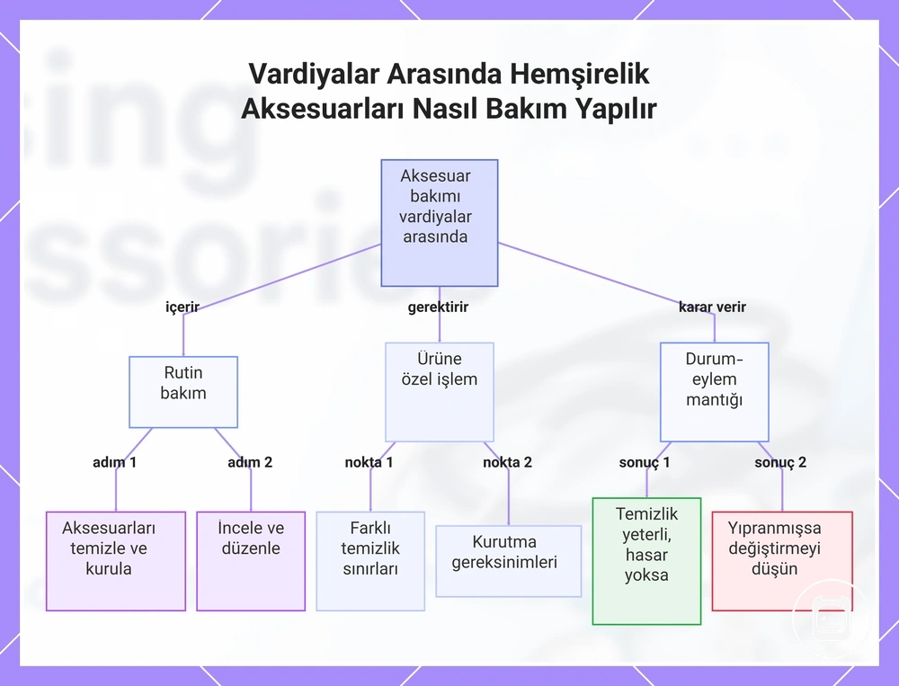 Vardiyalar Arasında Hemşirelik Aksesuarları Nasıl Bakım Yapılır